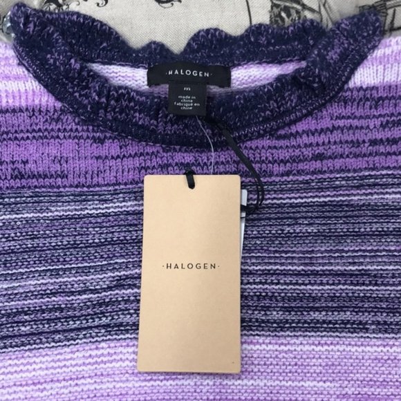 Halogen Stripe Rib Sweater - Picture 3 of 5